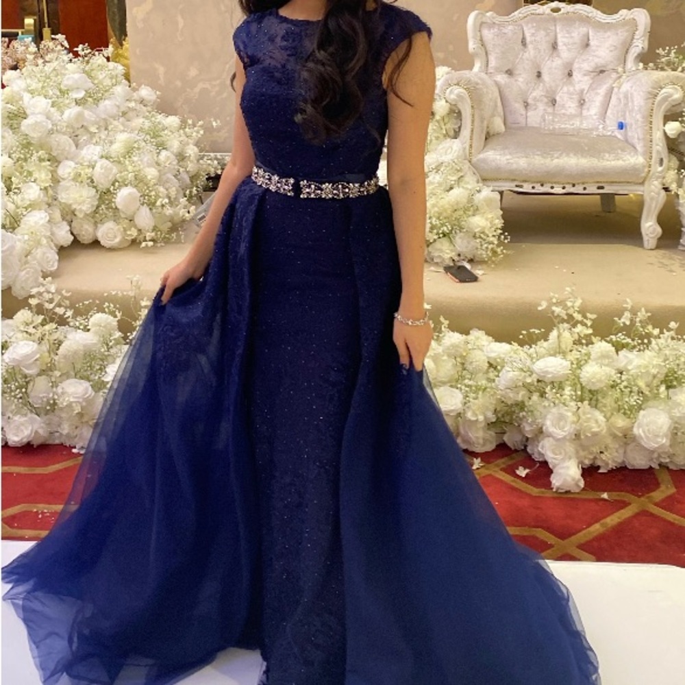 Colors Prom Dress With Overskirt